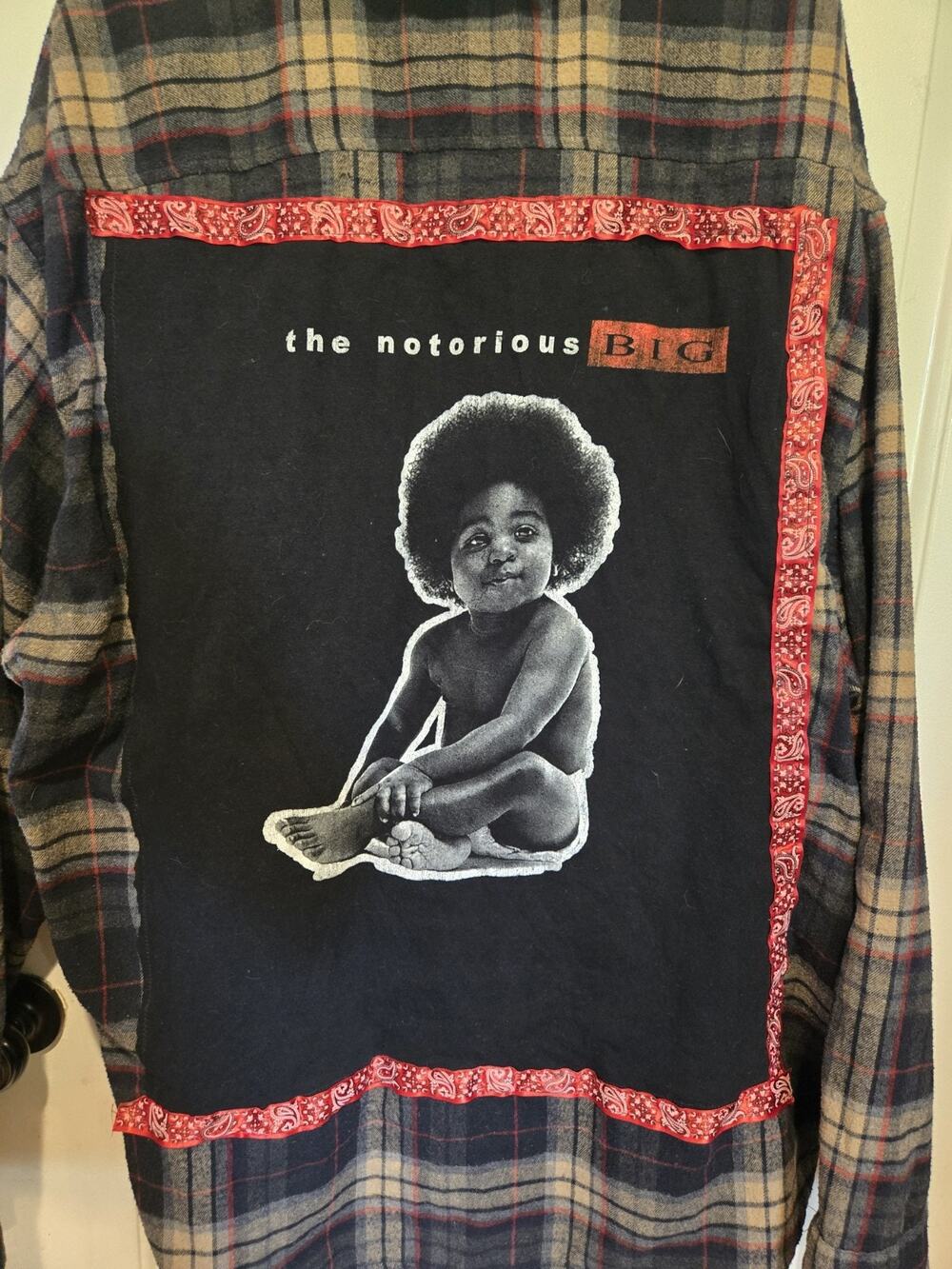Notorious BIG Flanel Shirt 4xl Mens Rare